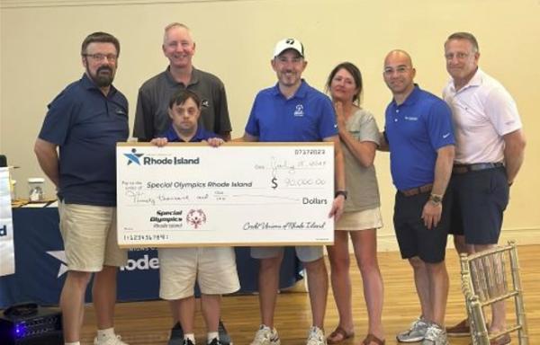Credit Unions of Rhode Island End Fundraising Season with $90,000 Donation to Special Olympics Rhode Island